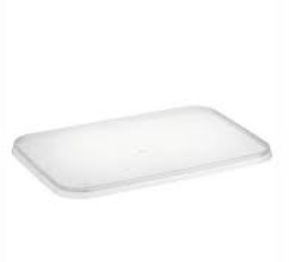 [LID-PPRCT-500] Lid PP to Suit 500-1000 Rectangle Containers (500pcs)50pcsx10slvs For Kitchen use/Food Preparation
