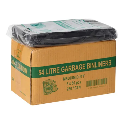 54L Bin Liner Bag 630mm x 900m (250pcs)