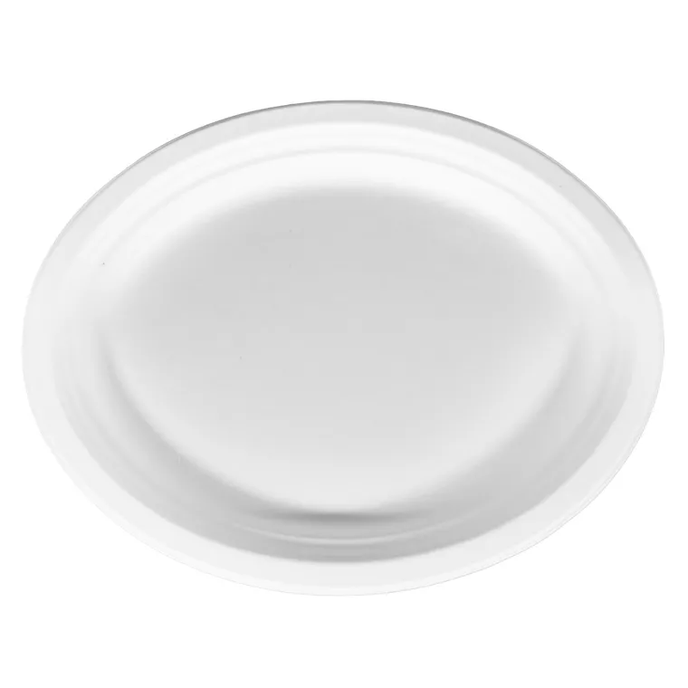 Sugarcane Oval Plate 12.5x10inch (500pcs)