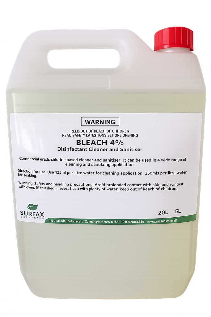 [CLEAN-BLECH5] Bleach 4% 5 Ltr