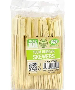 Bamboo skewer paddle 150mm x 250pcs