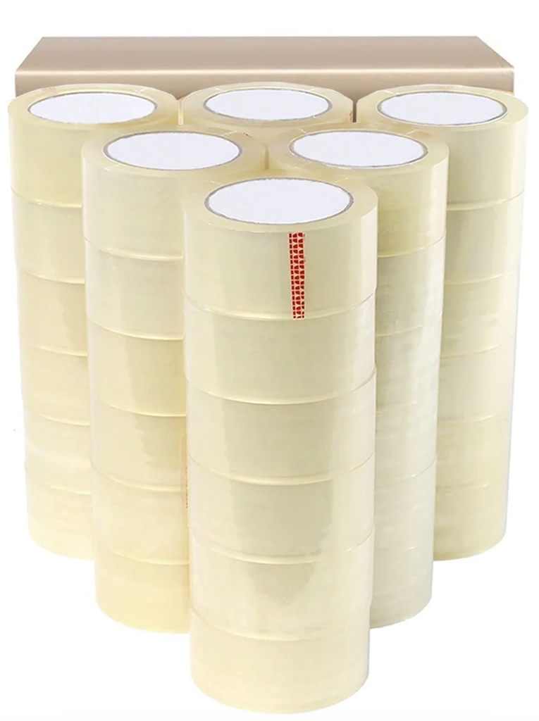 Tape clear 48MM x 75M (6X6PCS)