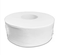 Jumbo Toilet Paper Roll 2P with Individual Wrap White 8.5cm x 300m (8 Rolls/Ctn)