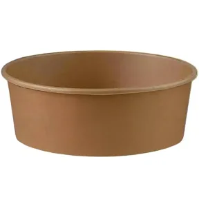 [CONT-KRF750-300] Kraft Paper Salad Bowl 750ml (300pcs)