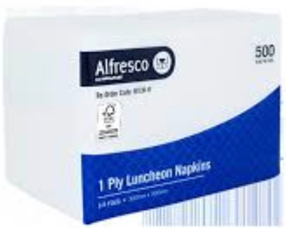 NAPKIN 1P LUNCHEON N1LW-F (6X500PCS)