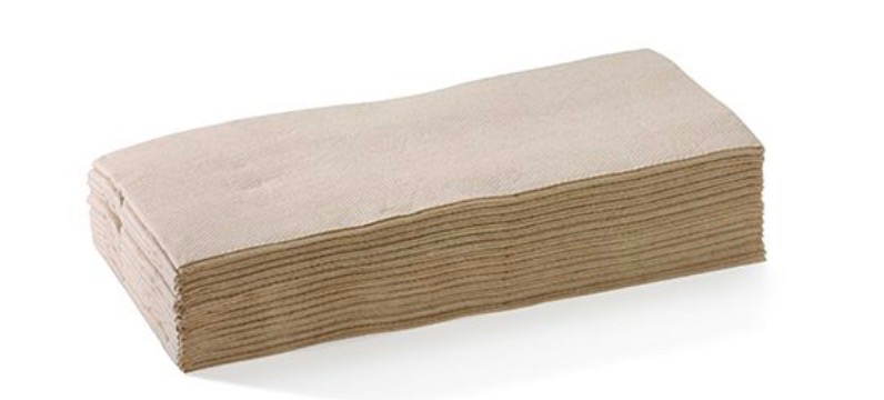 Quilted Express Napkin Brown (6000Pcs/Ctn)