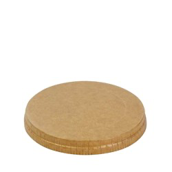 Lid Paper Kraft PLA Coated To Suit Soup Bowl 10/12/16/24oz 115mm(1000PCS)50PCSX20SLVS