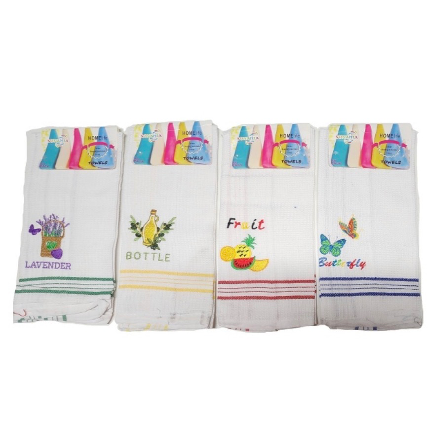 Premium Tea Towel 60cm X 40cm (12pcs/bag)