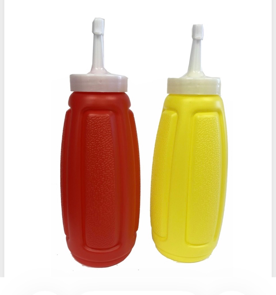 Plastic Sauce Bottle 2pcs (300ml)