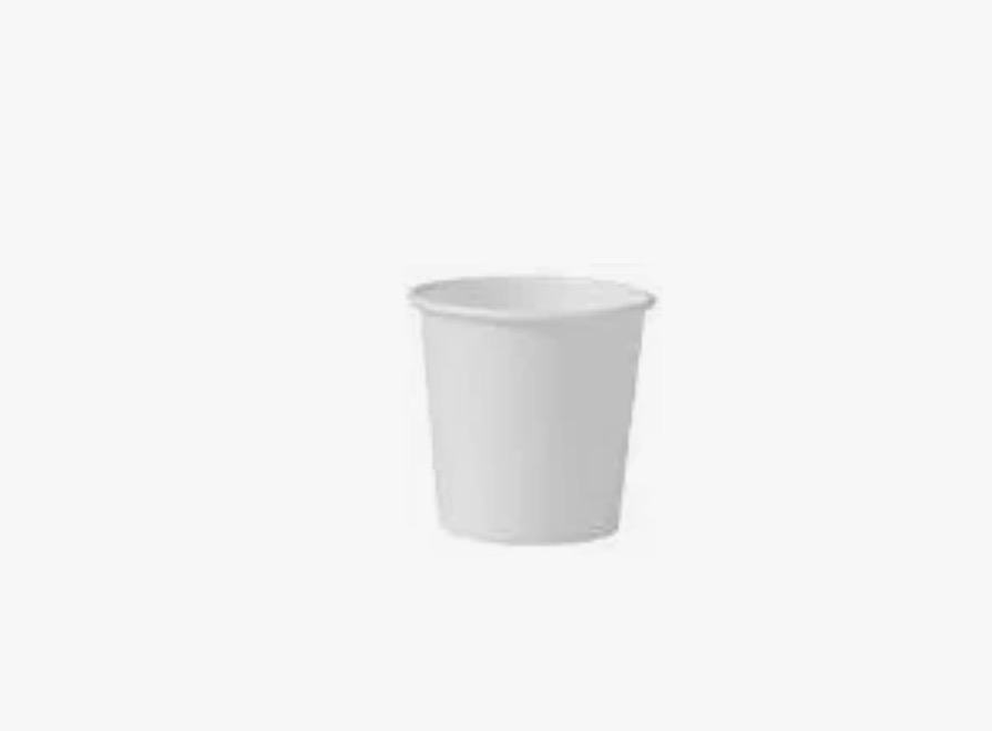 Coffee Cup 4oz Single Wall White (1000pcs/ctn)