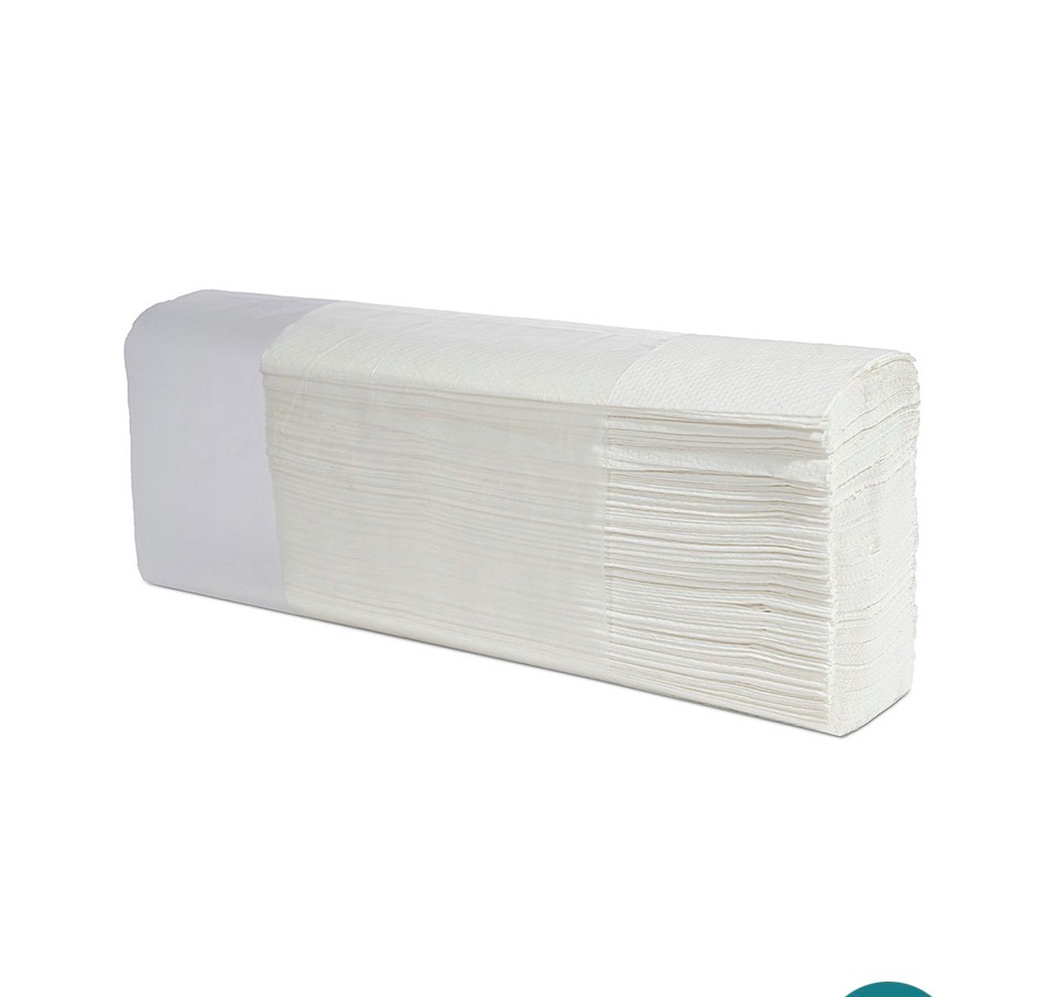 1 Ply Hand Towel Multifold 23cm 23cm x 4000 sheets/ctn