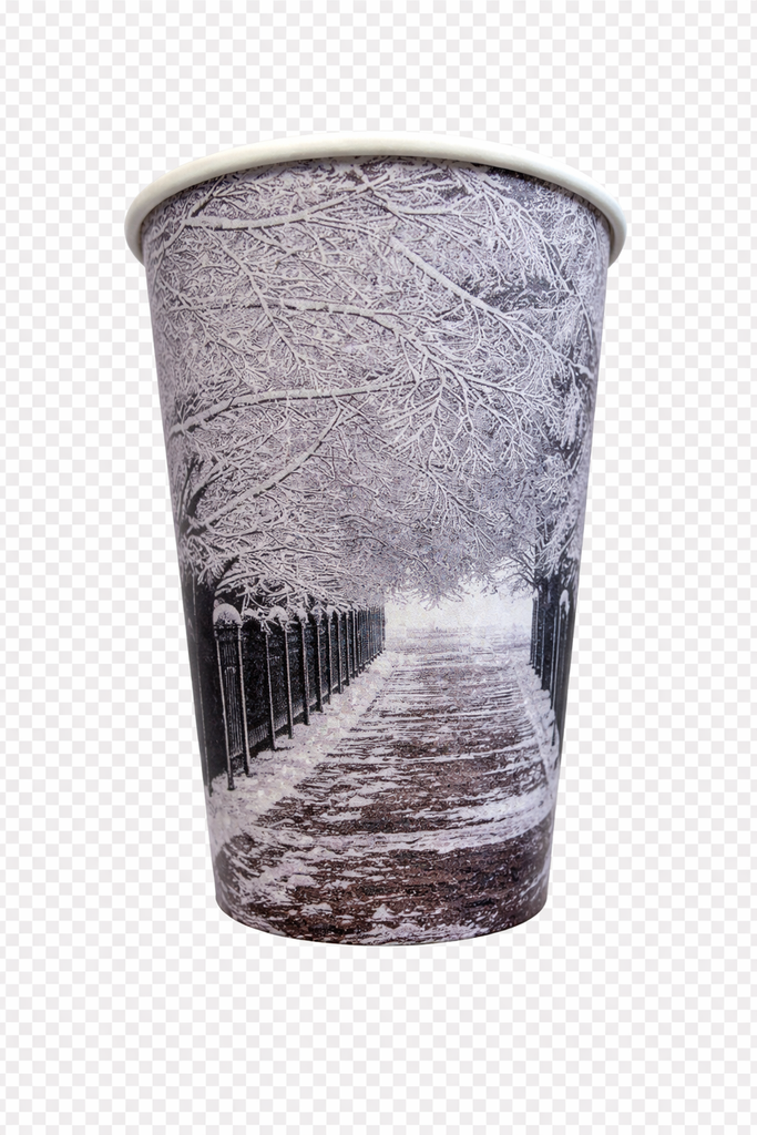 [CC-ART16] 16oz Art Printed single wall Coffee Cup (1000pcs/ctn)