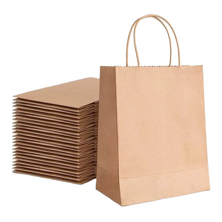 [OZ-PAPBAG-305] Twist Handle paper bag (Uber Bag) 305x305x175mm (250pcs)