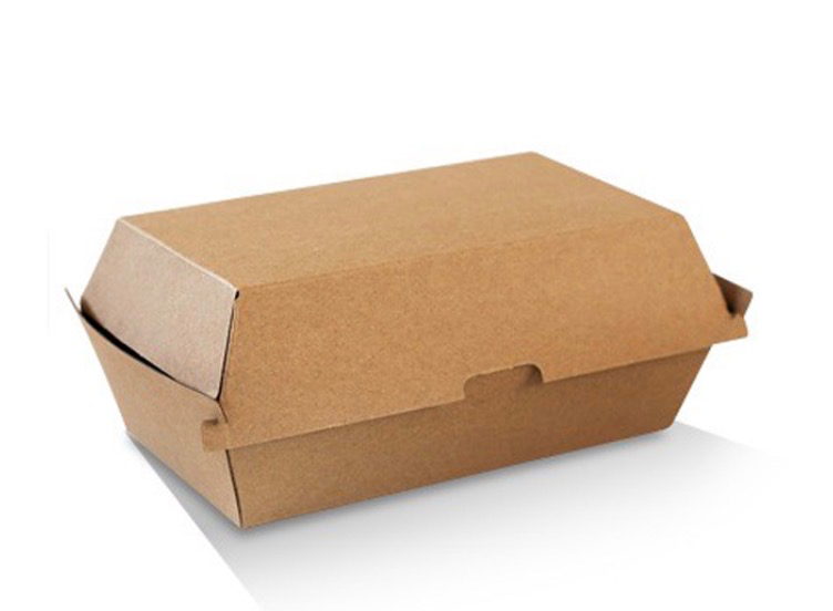 [KRF-SB205-200] Kraft Snack Box 205x107x77 (200pcs/ctn)50pcsx4slvs