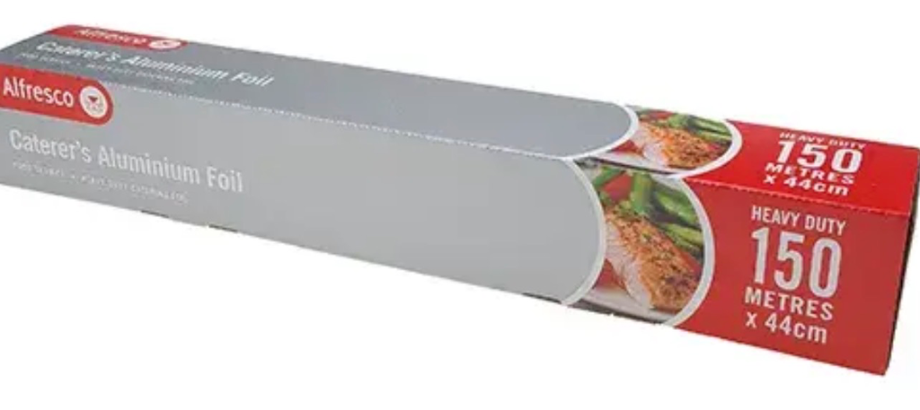 [WRAP-FOIL44] General Purpose Alum Foil 44cm X 140m
