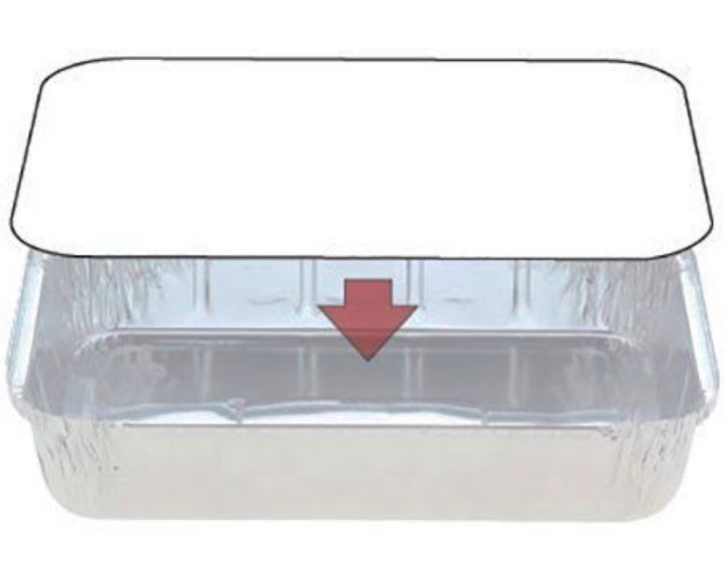 PP lid for Aluminium foil FC360(200pcs/ctn)