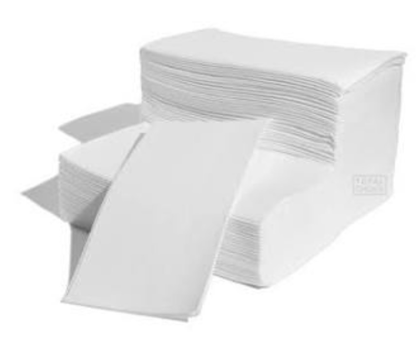 [NAP-QDIN400GTW] Quilted White Dinner Napkin 400mm*400mm GT/Fold (1000/ctn)